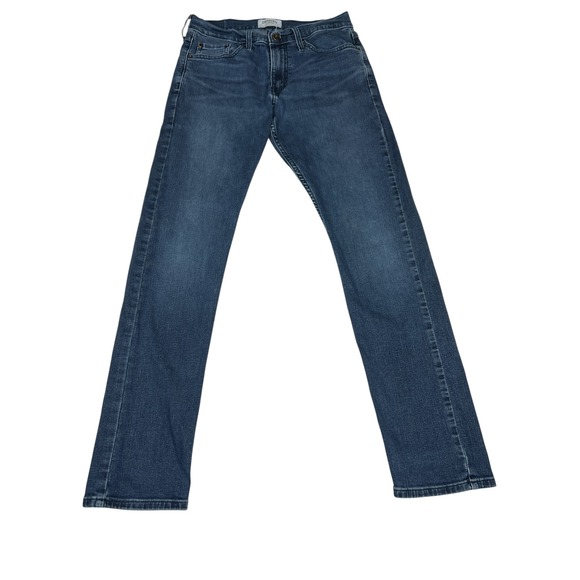 Denizen Levis 208‎ Regular Taper Jeans Classic Blue Denim Mens Size 29 - Picture 1 of 8